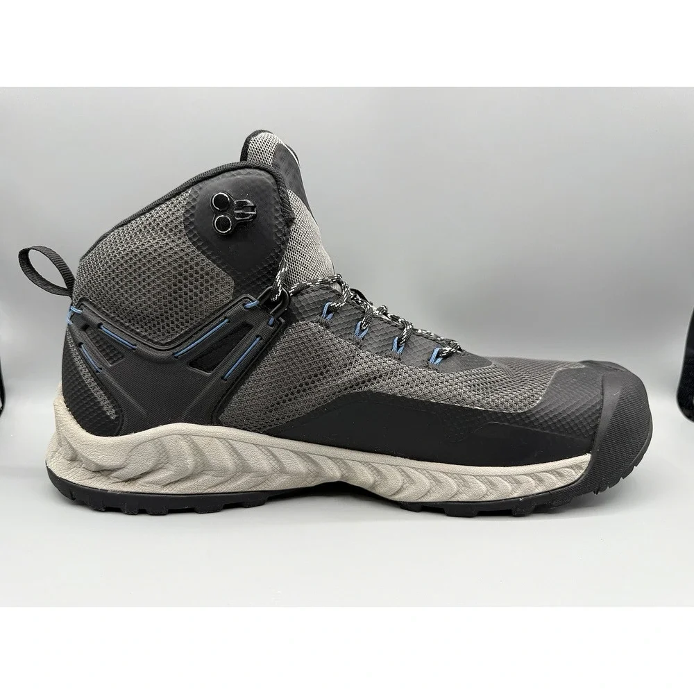 KEEN NXIS EVO Mid WP Gray Waterproof Hiking Trail Outdoor Boots Men's Size 11